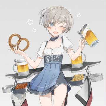看板娘なレーベちゃん