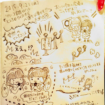 でんぱ組リリースイベント「とんち＆クイズ大会」予選会Ａのようす