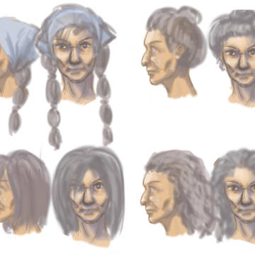 Baba Yaga Hairstyle designs