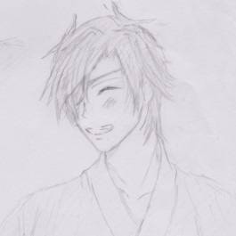 燭台切光忠さん浴衣②