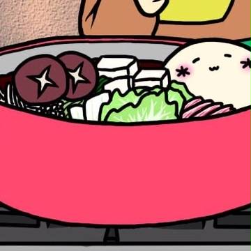 お鍋の季節はまだですか？(お鍋カラーver)