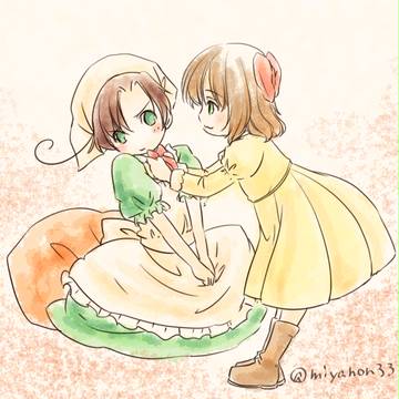 ヘタリアワンドロまとめ　カプ要素あり