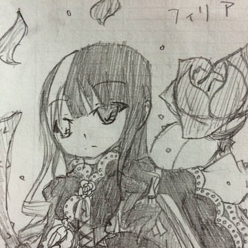 薔薇のお人形