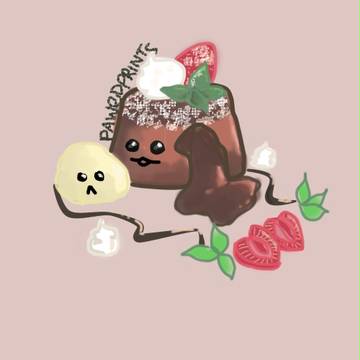 Cute #4 - chocolate lava cake