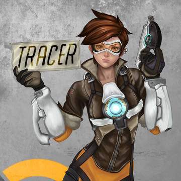 Overwatch Fanart - Tracer