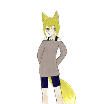 （トレス）狐娘