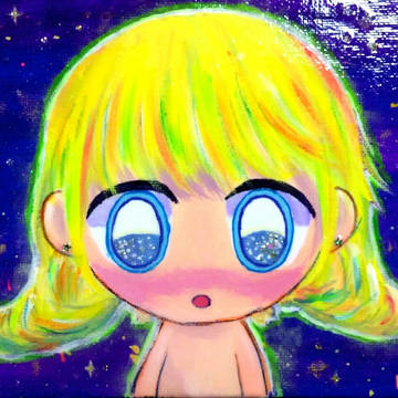 お月さまみたいな子