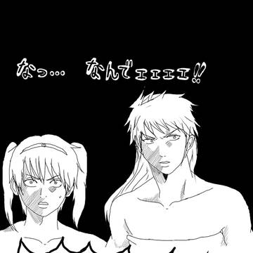 銀魂トレス＋自分の絵一枚