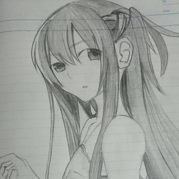 アスナ(手描き)