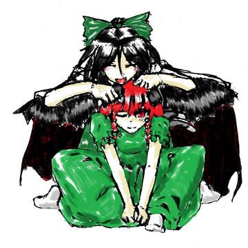 ２人同時に描く練習