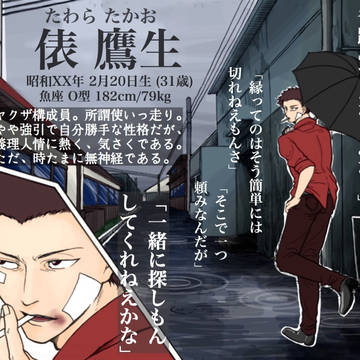 【君傘】俵鷹生【傘差し人】