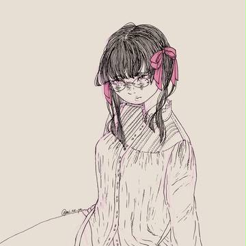 眼鏡とブラウス