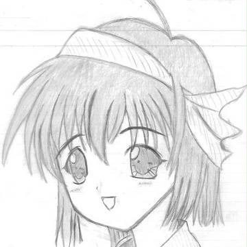鉛筆画 02