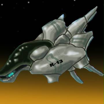 K-13 Ship Concept. Color 03