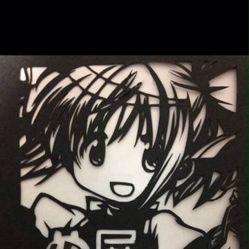 まどか10/3 切り絵