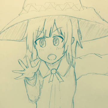 鉛筆落書き
