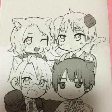 spark新刊「ねこカルテット」
