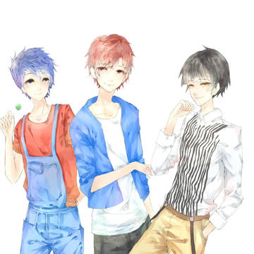 三个boy