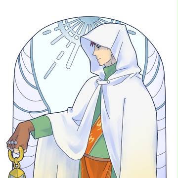 衛士のフード