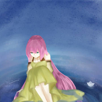 水中少女