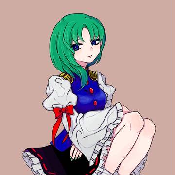 少女休憩中？