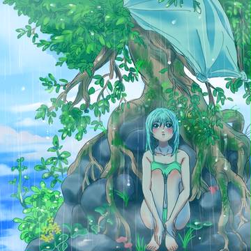 雨宿り　（貧）