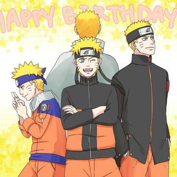 ナルトくんお誕生日