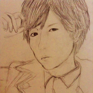 【声優】神谷浩史描いてみた【人物画】