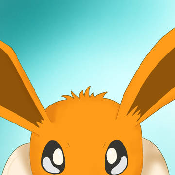 イーブイ練習中