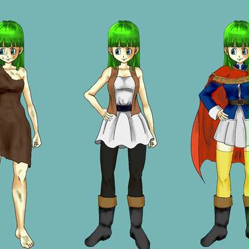 【DQ5】ヘンリーを女体化してみた