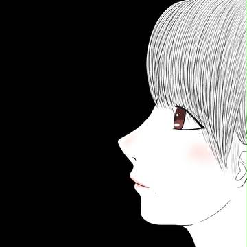 横顔
