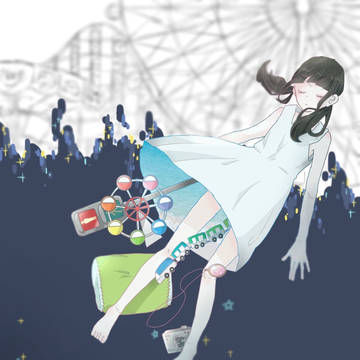 こめかみに夏