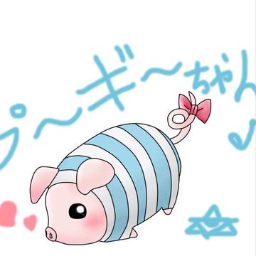 落書きプーギーちゃん!