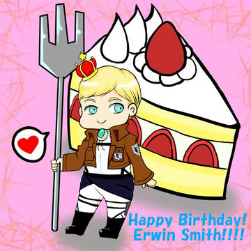 エルヴィンお誕生日おめでとうございます