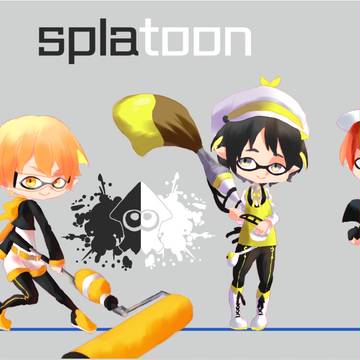 ツキウタ。×splatoon