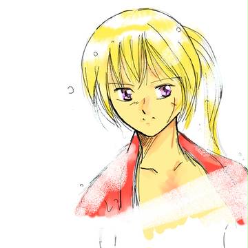 お絵かき練習・剣心