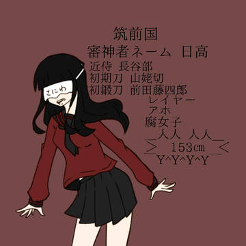 うちの審神者と刀剣達一枚