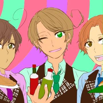 ♨お借りした線画に色を塗ってみました。♨