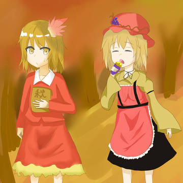 秋を描きたかった