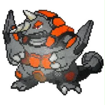 アイロンビーズでドサイドン