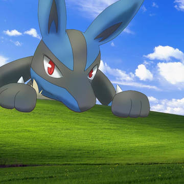 Windows XP大草原与lucario