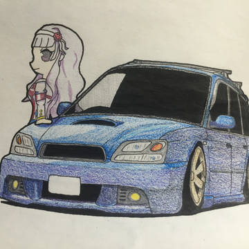 SUBARU LEGACY BH5 ＆ 四条 貴音