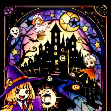 ステンドグラス・ハロウィンパーティー