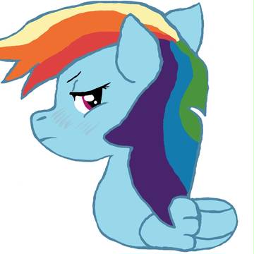 Rainbowdash Head