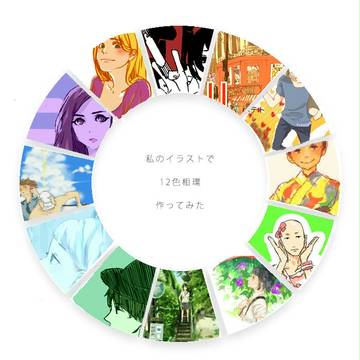 色相環！