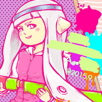 スプラトゥーン初描き