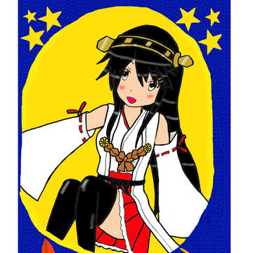 初めてデジタルで着色を・・・