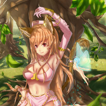daily morning in mystic forest