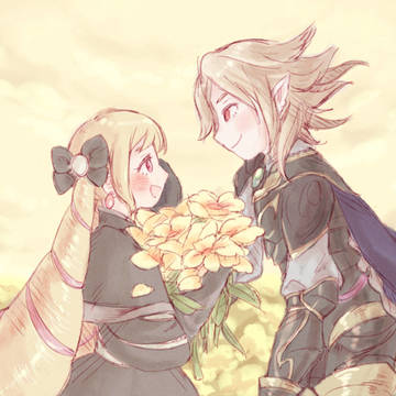 エリーゼちゃんと竜、バトラー、ナイト