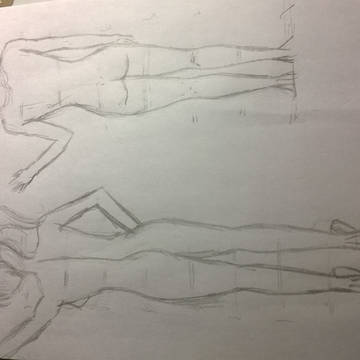 人体素描…渣画